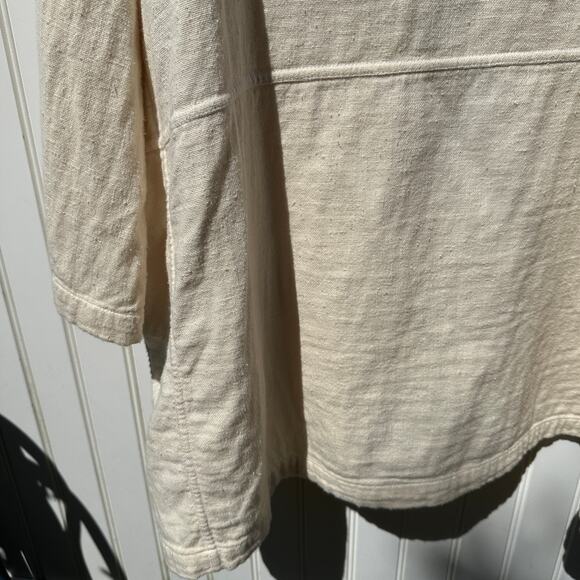 Atelier Delphine Haori Jacket Kinari Natural Ivory 100% Cotton Size XS EUC $400 - Picture 15 of 16